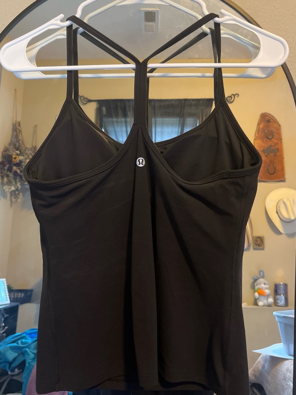 lululemon athletica Black Strappy Tank Top